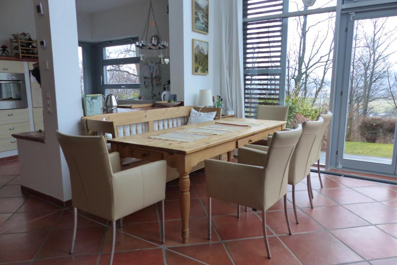 Rhoenhaus Mit Kreuzbergblick Bischofsheim an der Rhon Bagian luar foto